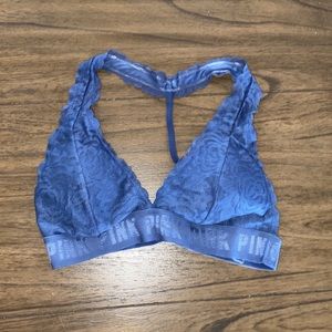 PINK blue bralette